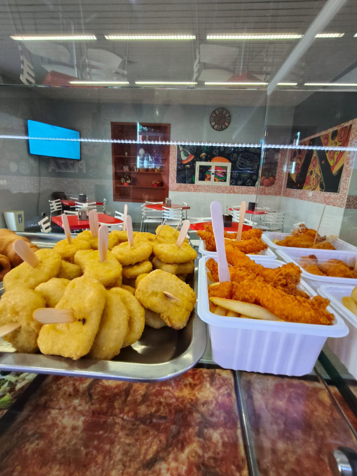 Fritti assortiti in vetrina