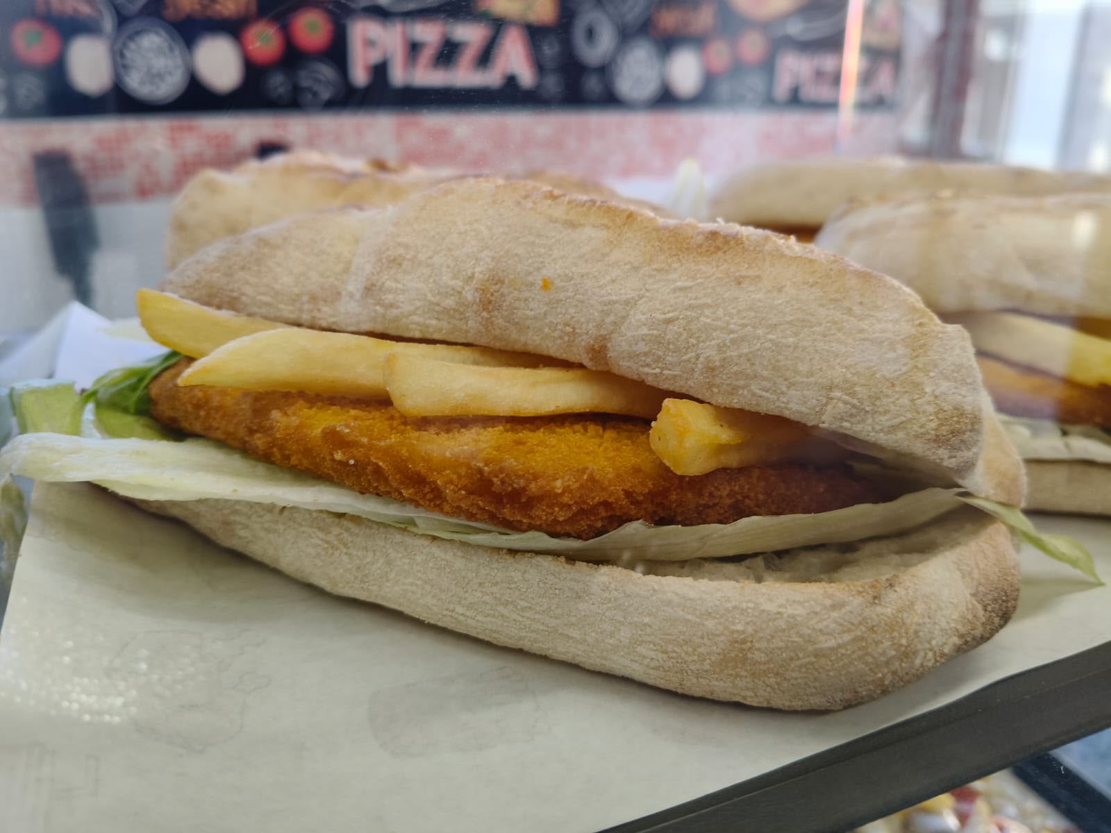 Piadina farcita pronta da gustare